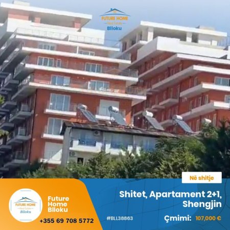 Shitet Apartament 2+1 Sea View, Shengjin