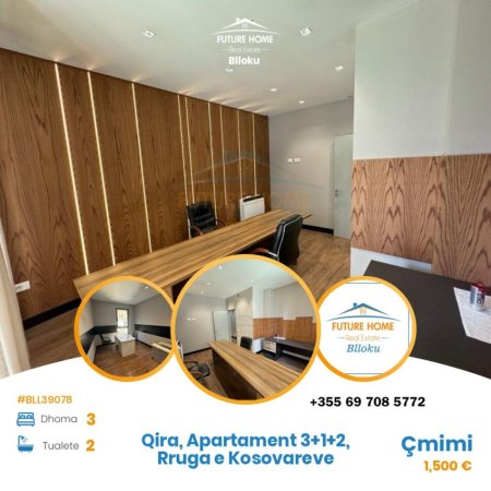 Qira, Apartament 3+1+2 (Rr.Kosovareve) Tirane