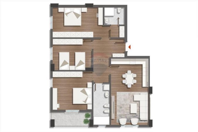 Apartament ne Shitje ne Kompleksin "ORMAD"
107,300 €