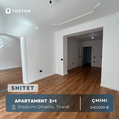 Në shitje, Apartament 2+1, 📍Stadiumi Dinamo,Tiranë