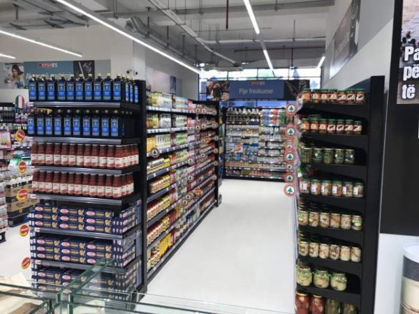 Shqiperi, - Arredime supermarkete-hipermarkete