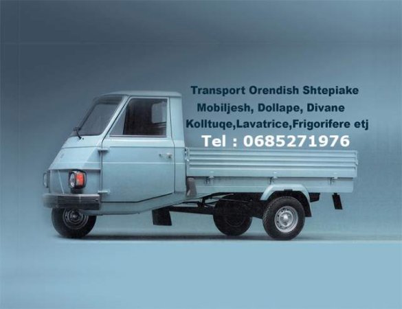 Transport Orendi Shtepiake / Transportation of furniture goods