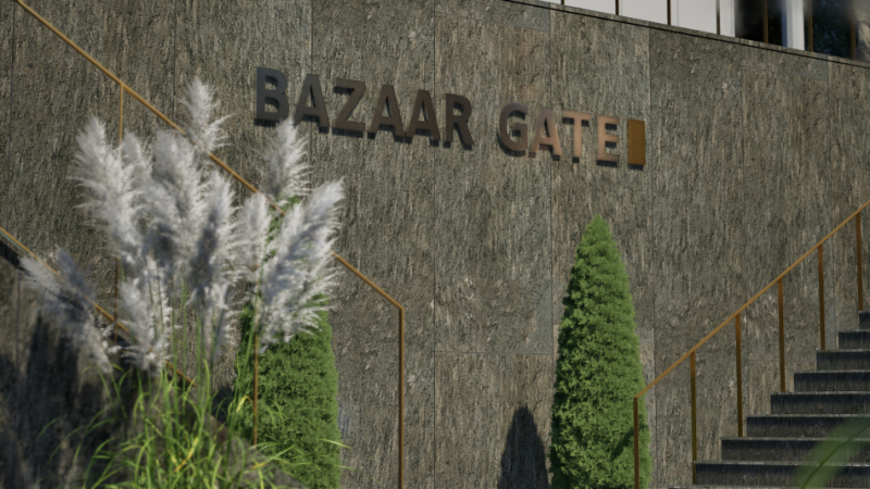 Apartamente në shitje tek 9-katshet - Kulla Bazaar Gate