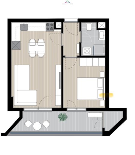 Apartament Per Shitje 1+1 Tek Farmacia 10 (ID B110293) Tirane.