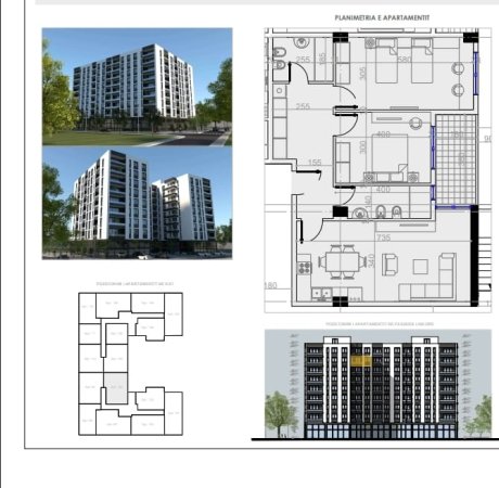 Shitet, Apartament 2+1+2, Paskuqan, Tiranë - 107,500€ | 107.5 m²