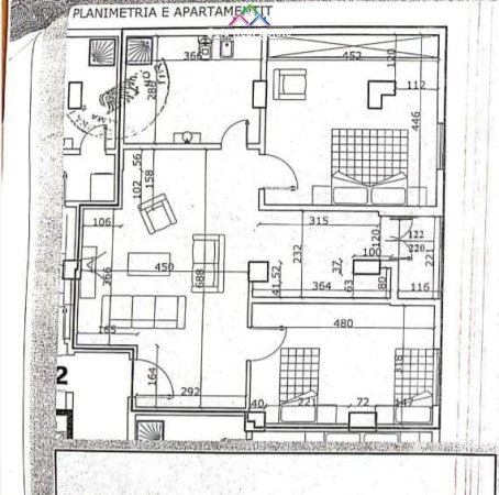 Apartament Per Shitje 2+1 Ne Xhamllik (ID B120469) Tirane.