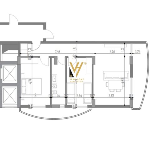 Vlore, shitet apartament 2+1+Ballkon, Kati 4, 104 m2 198,500 € (UJI I FTOHTE NE VLORE)