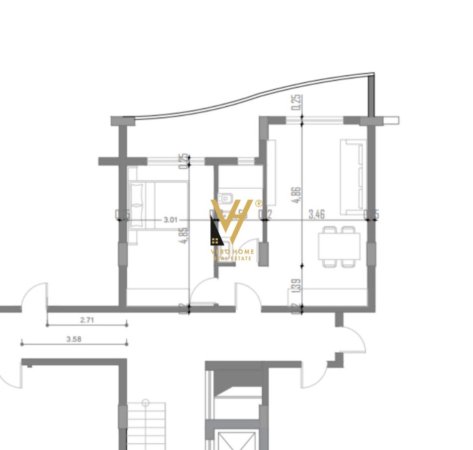 Vlore, shitet apartament 1+1+Ballkon, Kati 4, 72 m2 173,000 € (UJI I FTOHTE NE VLORE)