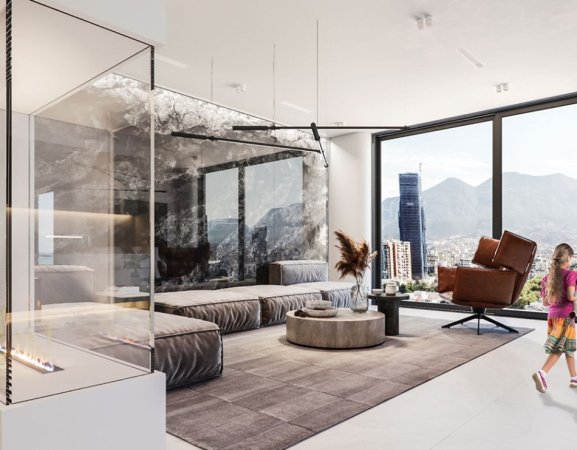 Tirane, shitet apartament 2+1+Ballkon, Kati 8, 143 m2 521,000 € (SHITET APARTAMENT 2+1+2, BLLOK)