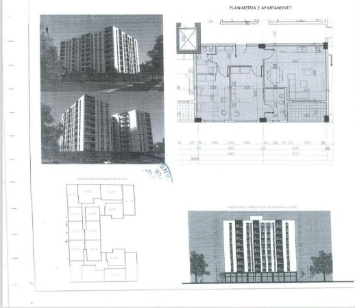 Tirane, shitet apartament 2+1, Kati 7, 111 m² 118,000 € (Paskuqan Fundi i Bulevardit te Ri)