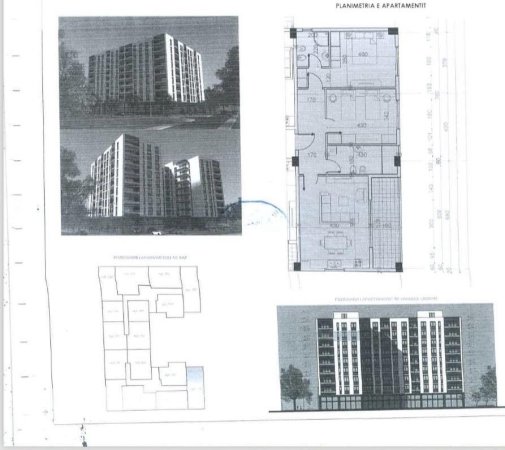 Tirane, shitet apartament 2+1, Kati 7, 111 m² 118,000 € (Paskuqan Fundi i Bulevardit te Ri)