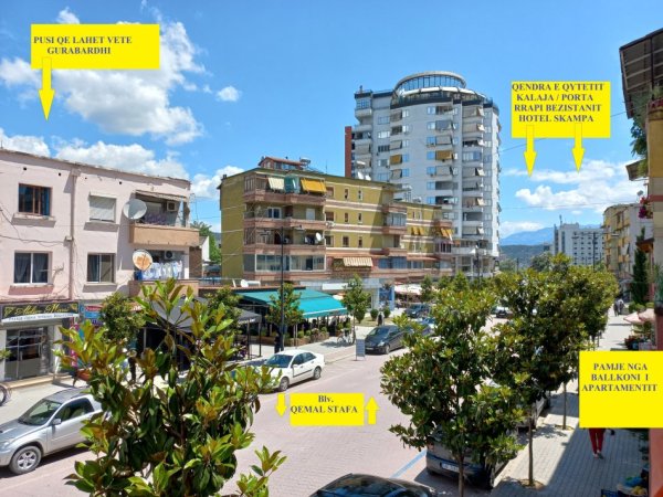 Elbasan, shitet apartament 2+1+Ballkon, Kati 3, 60 m² 4,800,000 € (bvd &quot;Qemal Stafa&quot; (segmenti nga Ura Zaranikës deri tek Hotel Skampa/rrotullimi 1-Maj/Kalaja), ose 200m/3-min në këmbë nga Shëtitorja Kalasë (Porta) së Elbasanit)
