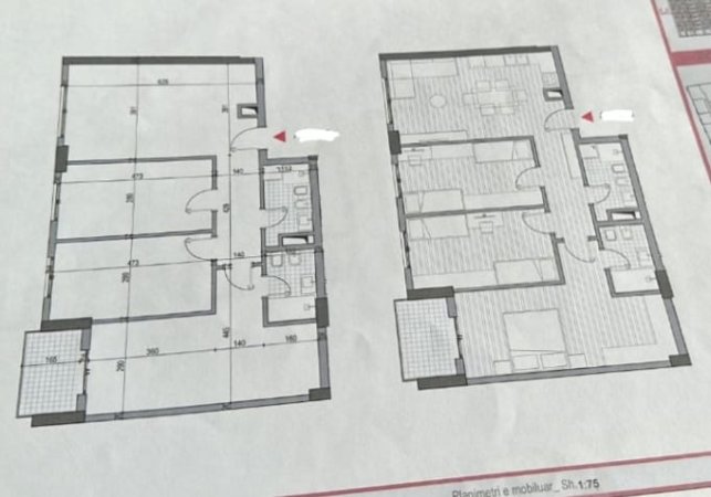 Tirane, shes apartament 3+1+Ballkon, Kati 5, 120 m² 163,900 € (Rruga 5 Maji)