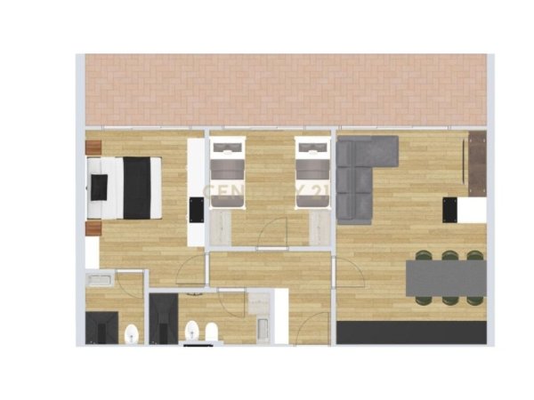 Tirane, shes apartament 2+1, Kati 3, 84 m² 175,000 € (Shkolla Kuqe)