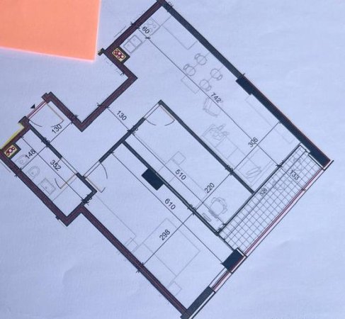 Tirane, shitet apartament 2+1+Ballkon, Kati 6, 95 m² 107,780 € (Shkoze)