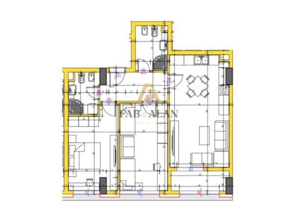 Tirane, shitet apartament 1+1, Kati 4, 81 m² (Astir)