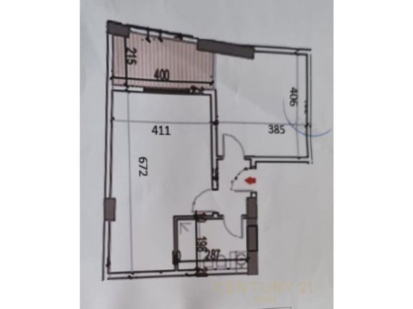 Tirane, shitet apartament 1+1, Kati 3, 74 m² 100,000 € (ish fusha e aviacionit)
