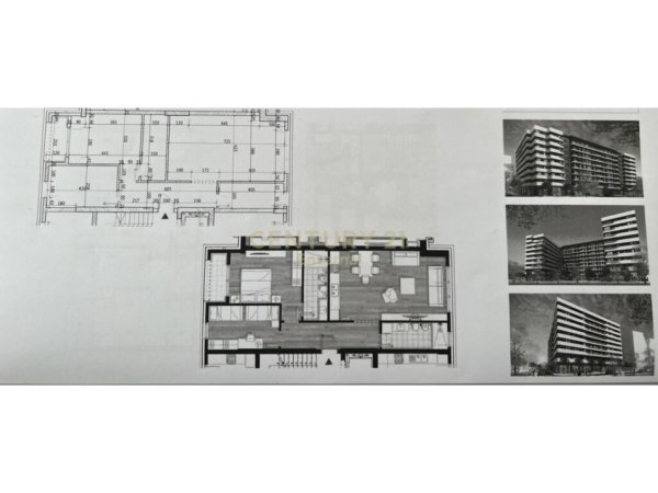 Tirane, shitet apartament 2+1, Kati 3, 107 m² 160,000 € (Don Bosco)