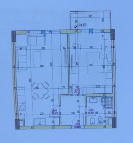 Tirane, shitet apartament 1+1, Kati 4, 71 m² (Astir)