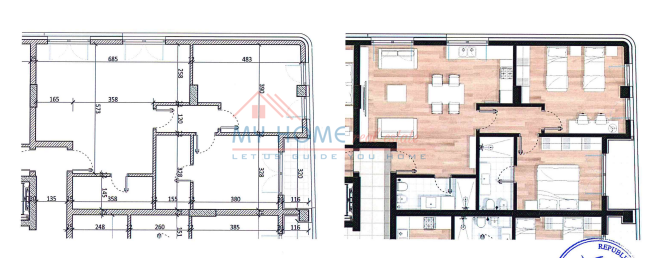 Tirane, shitet apartament 2+1+Ballkon, Kati 2, 102 m² 153,000 € (Don Bosko)