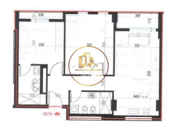 Dy Apartamente 2+1+2 dhe një Post Parkimi ,për Shitje tek Univers City  980 Euro/m²!