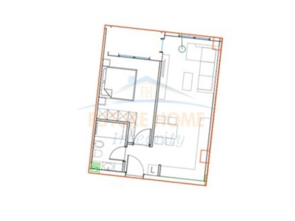 Tirane, shitet apartament 1+1+Ballkon, Kati 4, 67 m² 67,800 € (Paskuqan)