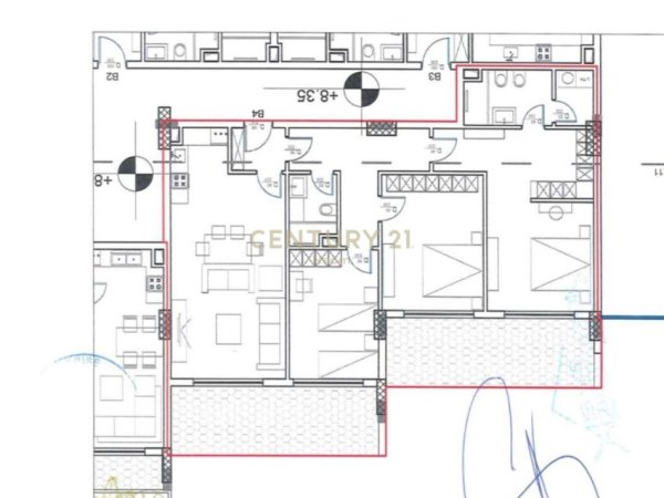 Tirane, shes apartament 3+1+Ballkon, , 191 m² 350,000 € (Liqeni i Thatë)