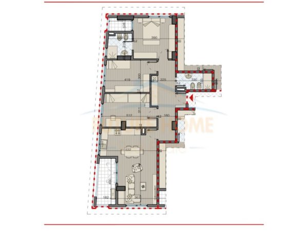 Tirane, shitet apartament 3+1+Ballkon, Kati 2, 147 m² 230,000 € (Bulevardi i Ri)
