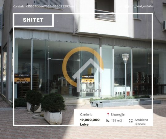 Shkoder, shitet ambjent biznesi , Kati 0, 138 m² 190,000 € (SHENGJIN)