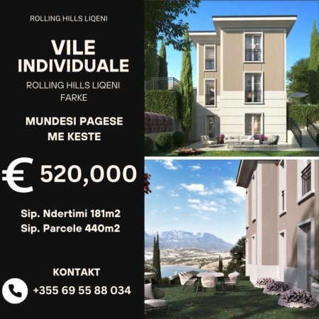 Tirane, shitet 4+1+Ballkon, Kati 2, 181 m² 520,000 € (Rolling Hills Liqeni / Farke)