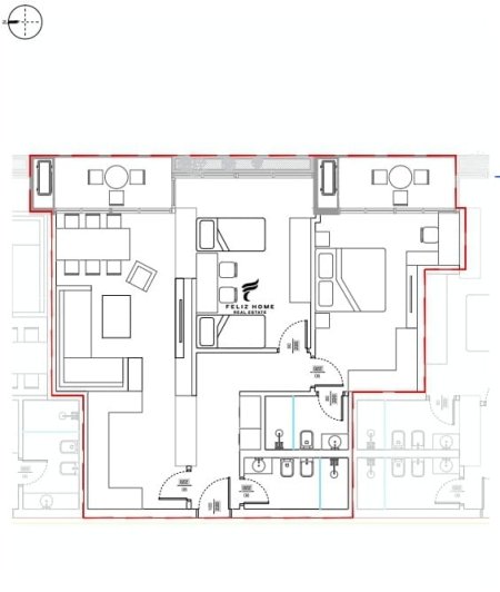 Tirane, shitet apartament 2+1+Ballkon Kati 13, 124 m² 212,000 € (LAPRAKE