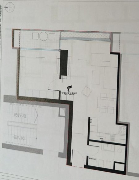 Tirane, shitet apartament 1+1+Ballkon Kati 5, 80 m² 136,900 € (LAPRAKE
