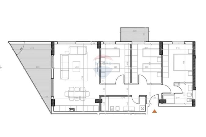 Shqiperi, shes apartament 3+1+Aneks+Ballkon Kati 2, 155 m² 248,000 € (TEG)