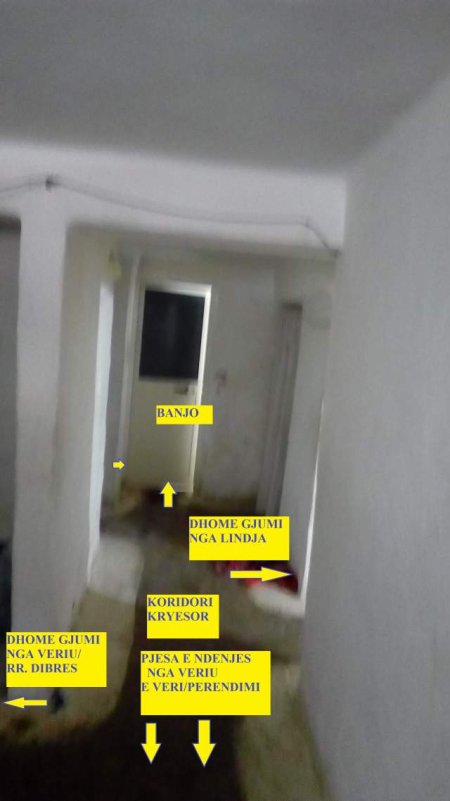 Tirane, Shitet Apartament/në katin  ±1, bodrum, tip  2+1,Sip.64 m², Cmimi 65'000 euro -diskutueshëm, Rr.'Dibrës", nga Medreseja/Klinika Ortodokse deri
