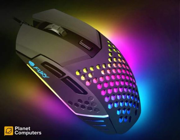 Tirane, shes Mouse Fury Gaming mouse Battler 6400 DPI 1.790 Leke