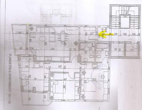 Shes apartament 3+1+2 +2 BLK-  146 m2, (Astir) pallati "2 palmat- 164 580 Eur