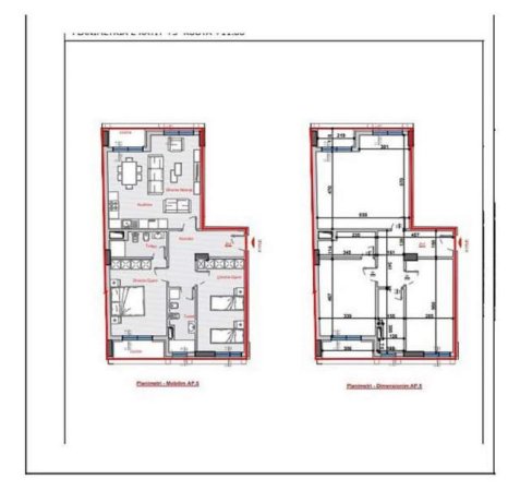 Tirane, shitet apartament 2+1 Kati 1, 142 m² 1.400 Euro/m2 (Rruga Jordan Misja)