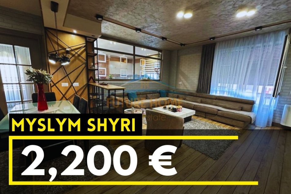 Tirane, jepet me qera apartament 2+1 Kati 3, 192 m² 2.200 € (Myslym Shyri)