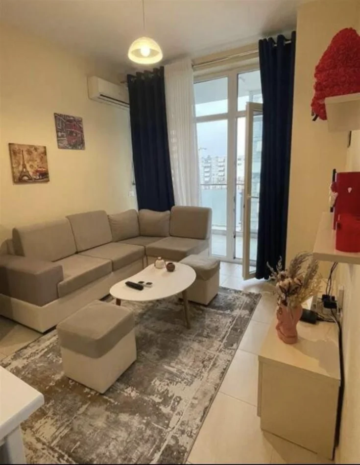 Tirane, jepet me qera apartament 1+1+Ballkon Kati 5, 60 m² 730 € (kika 2)