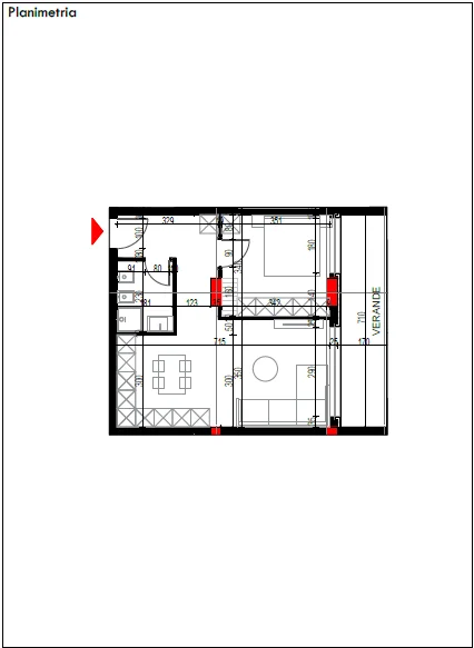 Tirane, shitet apartament+verande | Penthouse 1+1 Kati 5, 60 m² 57.300 € 