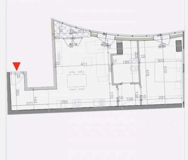 Tirane, shitet apartament Kati 5, 72 m² 1.450 Euro/m2