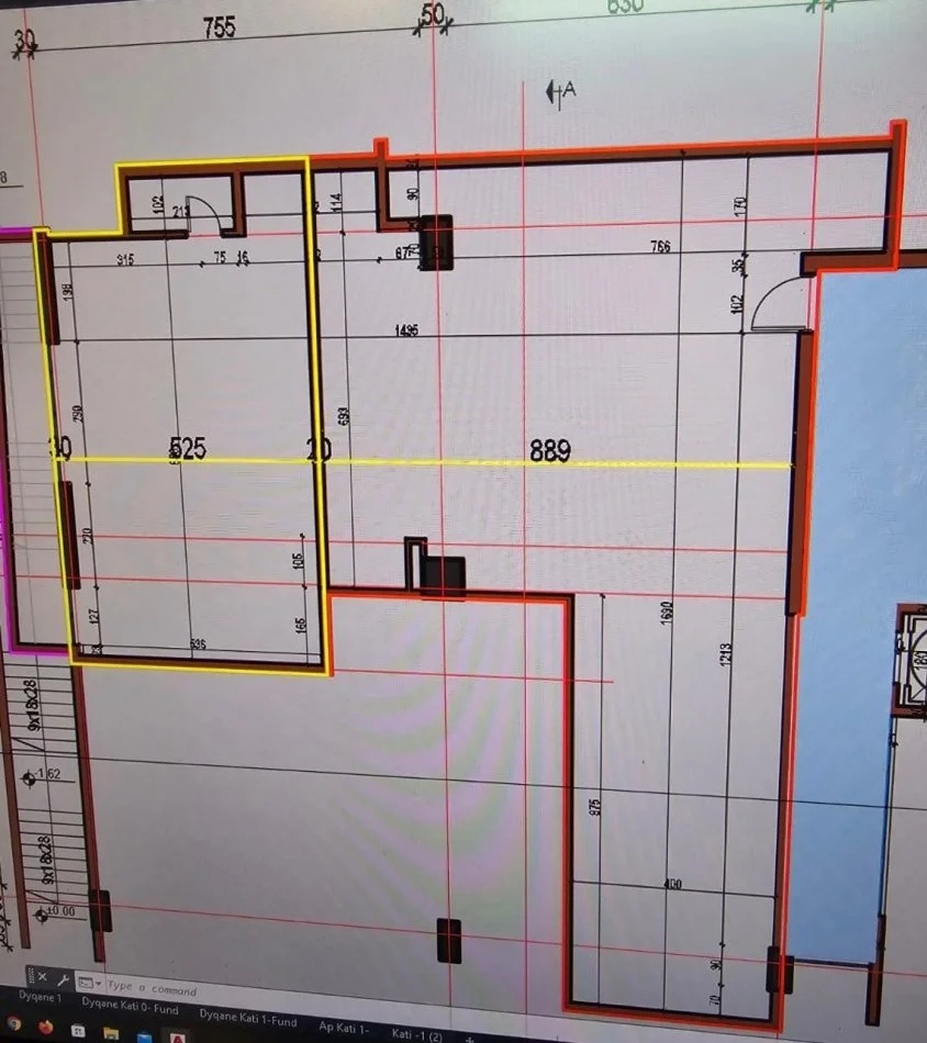 Tirane, shes ambjent biznesi Kati 1, 133 m² (Rruga e Dibres)