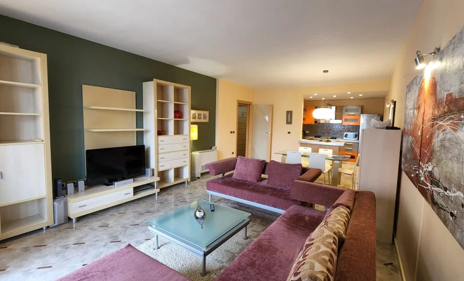 Tirane, jepet me qera apartament 2+1 Kati 7, 108 m² 739 € (JEPET APARAMENT 2+1 TEK ART TURBINA)