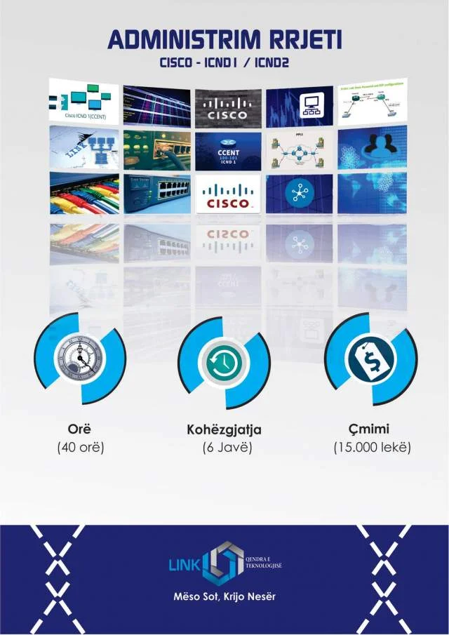 Tirane, Trajnim -  Administrim Rrjeti CISCO