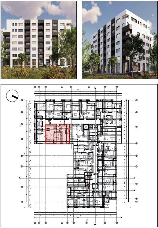 Tirane, shitet 2+1+Ballkon Kati 4, 112 m² 105.800 € 