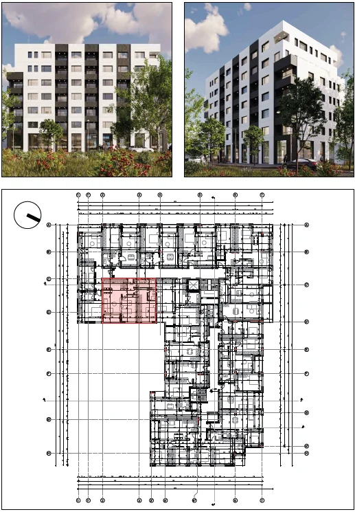 Tirane, shitet 2+1+Ballkon Kati 4, 112 m² 105.800 € 