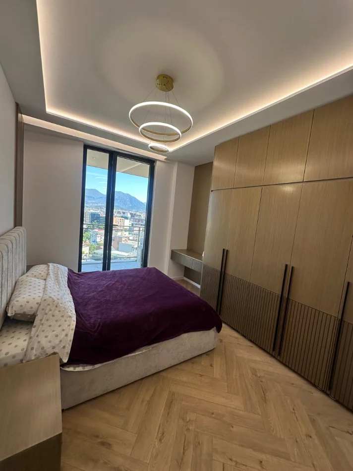 Tirane, jepet me qera apartament 1+1 Kati 11, 75 m² 850 € (Mine Peza)