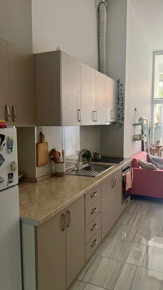 Tirane, shes apartament duplex 1+1+Ballkon Kati 0, 75 m² 78.000 € (Rruga 5 Maji)