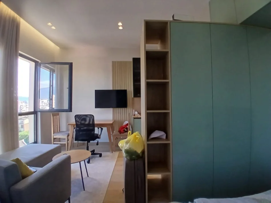 Tirane, jepet me qera garsonier Kati 6, 40 m² 430 € (Pazari i Ri , Rruga Hoxha Tahsim)