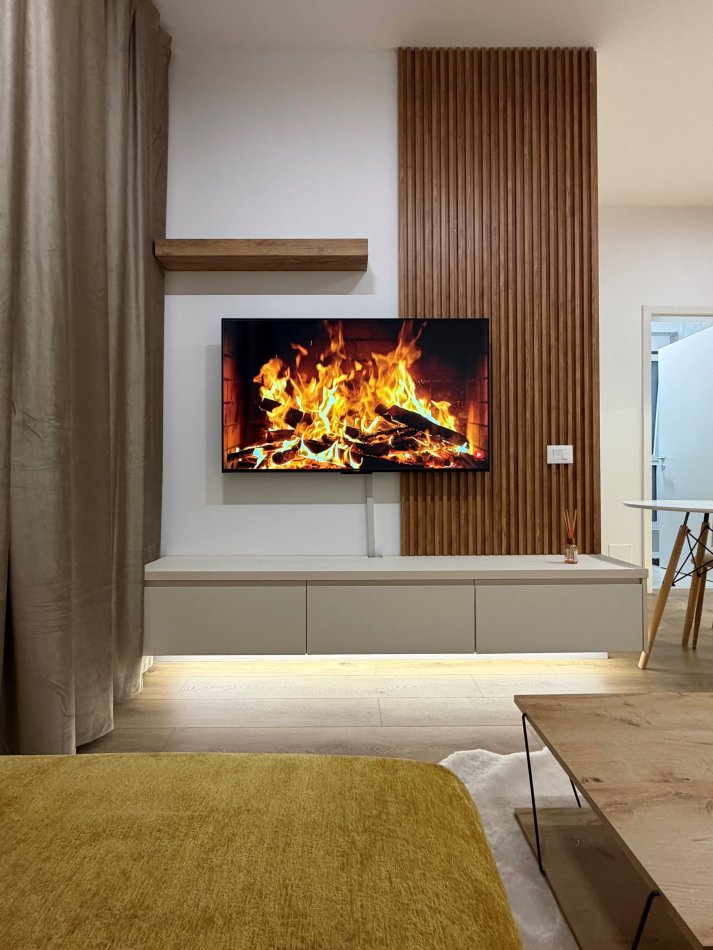 Tirane, jepet me qera apartament 1+1 Kati 3, 400 € (Rruga Dalip Topi)